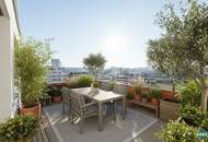 PROVISIONSFREI - ERSTBEZUG - Bezugsfertige, klimatisierte Dachmaisonette-Wohnung mit 3 Schlafzimmern, Wohnküche und 45 m² Terrassen