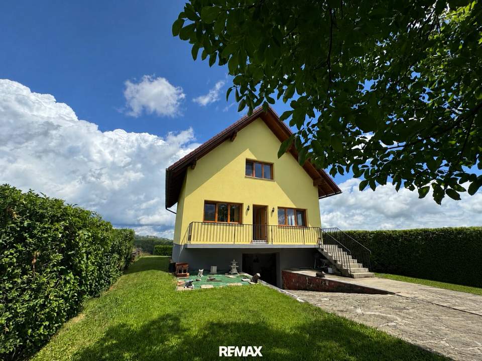 Einmalige Aussichtslage in der Südoststeiermark – Massiv gebautes Wohnhaus mit unverbaubarem Fernblick