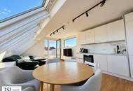 Lichtdurchflutete 3-Zimmer-Dachgeschoss-Maisonette mit großzügigen Terrassen & Panoramablick nahe Alte Donau