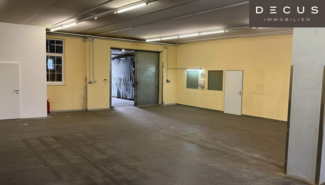 | Lagerhalle ca. 222 m² + ca. 13 m² Vordach | in Top-Lage nahe Flughafen Wien