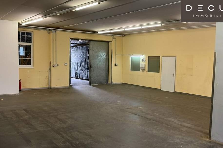 | Lagerhalle ca. 222 m² + ca. 13 m² Vordach | in Top-Lage nahe Flughafen Wien, Gewerbeobjekt-miete, 1.779,12,€, 1110 Wien 22., Donaustadt