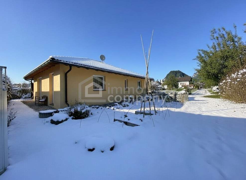 HOHENEMS Barrierefreies Wohnen für Ihre Familie im komfortablen Bungalow - ein weiterer absoluter Mehrwert ist das großzügig geschnittene Grundstück