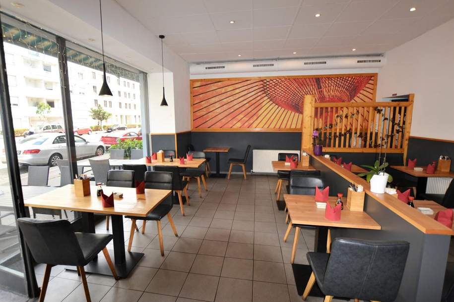 Attraktives asiatisches Restaurant in 1200 Wien, Gewerbeobjekt-miete, 1.847,12,€, 1200 Wien 20., Brigittenau
