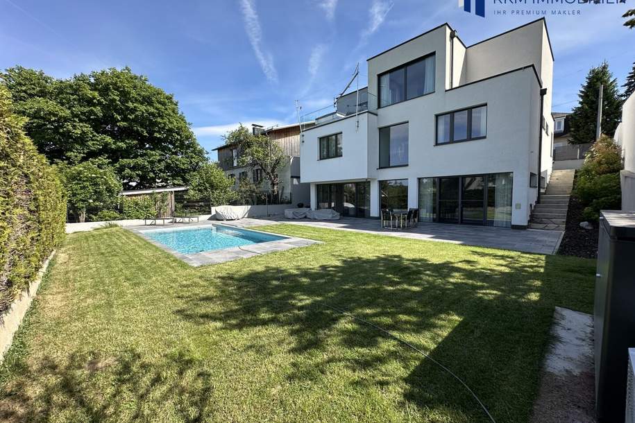 Modernes Familienparadies mit Pool in TOP Lage, Haus-kauf, 3.199.000,€, 1130 Wien 13., Hietzing