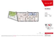 Lichtdurchflutet & stilvoll: 4-Zimmer-Neubau mit Dachgarten, provisionsfrei!