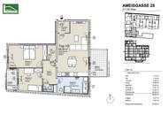 Hochwertige Erstbezugs-Anlegerwohnung mit großem Hof-Balkon und Küche nahe Schönbrunn!