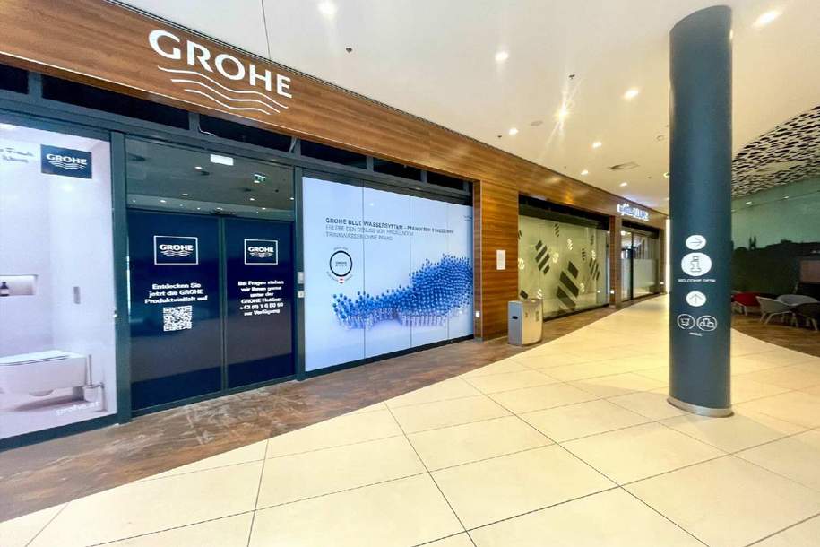 Geschäftslokal im Twin Tower am Wienerberg zu mieten - ehem. ’Grohe’ Showroom, Gewerbeobjekt-miete, 6.150,00,€, 1100 Wien 10., Favoriten