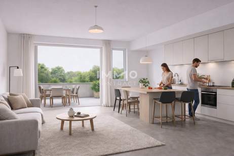 Familien- & Preisglück im Neubau: 4 Zimmer, 2 Balkone, 2 Bäder und absolute Ruhelage, Wohnung-kauf, 215.000,€, 1210 Wien 22., Donaustadt