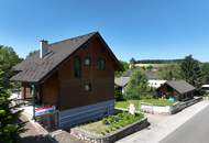 Holzblockhaus in Grünruhelage