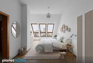 Charmante sonnige Dachgeschoss-Maisonette im Altbau mit 4 Zimmern und Terrasse