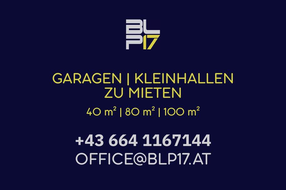 Garagen / Kleinhallen in diversen Größen! (Provisionsfrei), Kleinobjekte-miete, 4,50,€, 8230 Hartberg-Fürstenfeld