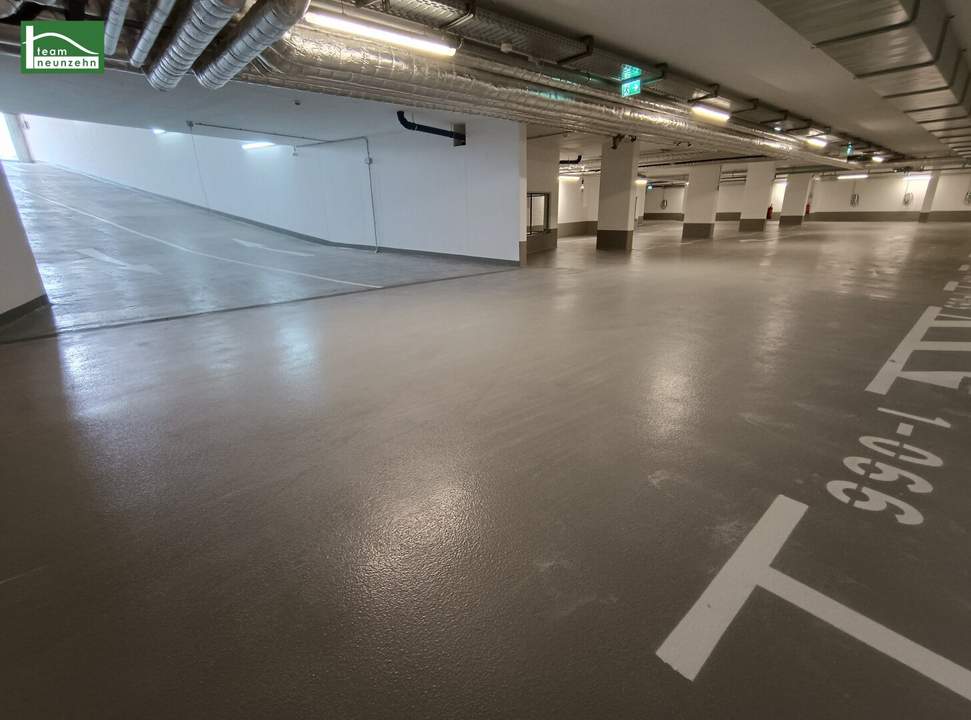 Unbesorgt parken - großzügiger PKW Tiefgaragenstellplatz im Steingötterhof St. Pölten nahe Traisenpark