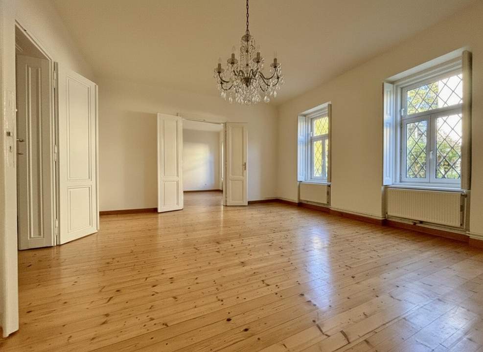 Gründerzeithaus im Landhausstil | eigene Veranda und Wintergarten | großer Eigengarten und Gartenhütte