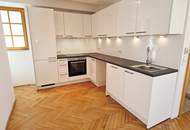 AUGARTEN-NÄHE, FÖRSTERGASSE, klimatisiertes 93 m2 Dachgeschoß, 3 Zimmer, Komplettküche, 2 Bäder, Parketten, Fernblick