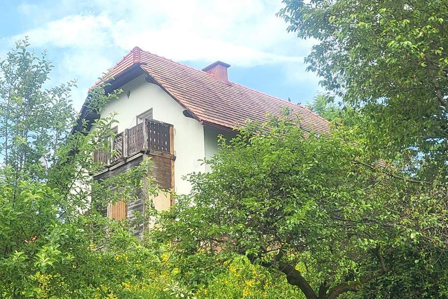 Renovierungsbedürftiges Einfamilienhaus in traumhafter Aussichtslage mit sonnigem Grundstück, Haus-kauf, 98.000,€, 8570 Voitsberg