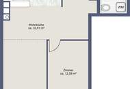 2-Zimmer-Wohnung mit Loggia
