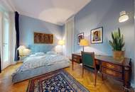 Wohnung mit touristischer Widmung nahe Schloss Schönbrunn | Prunkvolles 4-Zimmer Altbauapartment mit Loggia I 360° Rundgang