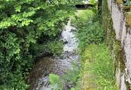 Altbestand auf wunderschönem Grundstück, gesamt ca. 4.700m² (Bauland/Wiesen/Wald) beim Wald nach der Hermannshöhle in absoluter Ruhe- &amp; Naturlage.