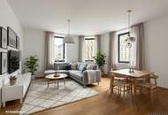 SOMMERAKTION NEUE PREISE - barrierefreie 2-Zimmer Altbauwohnung nahe dem Meiselmarkt | Fernwärme | Erstbezug nach Sanierung