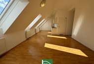 Freundliche DG-Wohnung in Sechshaus - 5 Gehminuten zu U4 und U6! Schlafzimmer in Hofruhelage!