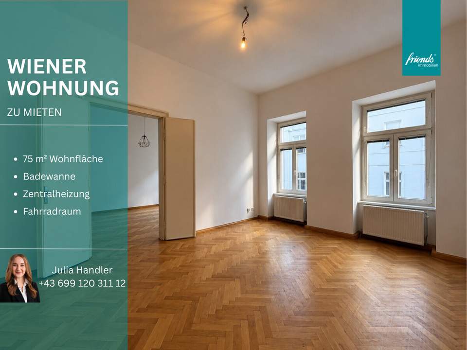 Großzügige 2-Zimmer Wohnung in perfekter Lage