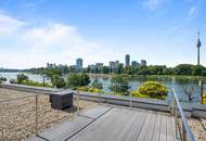 Luxuriöses Wohnen in Traumhaus mit dem wohl atemberaubendsten Ausblick der Stadt - Direkt an der Alten Donau