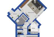 Helle 2 Zimmerwohnung Nähe Campus