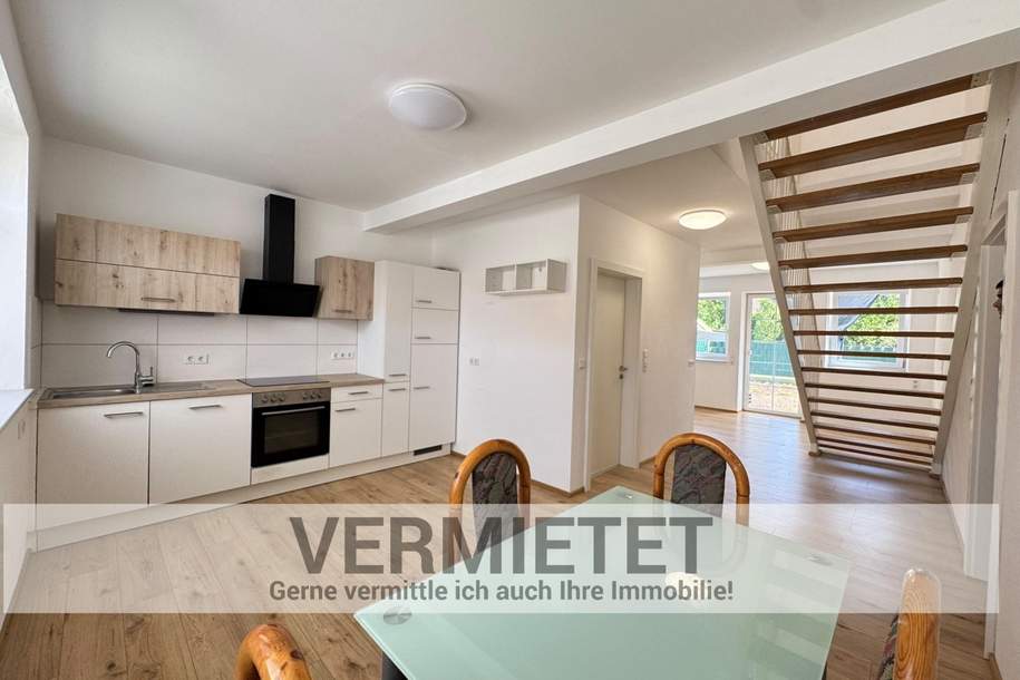 "VERMIETET - Großzügige 4-Zimmer-Maisonette mit sonnigem Garten", Wohnung-miete, 1.000,00,€, 3452 Tulln