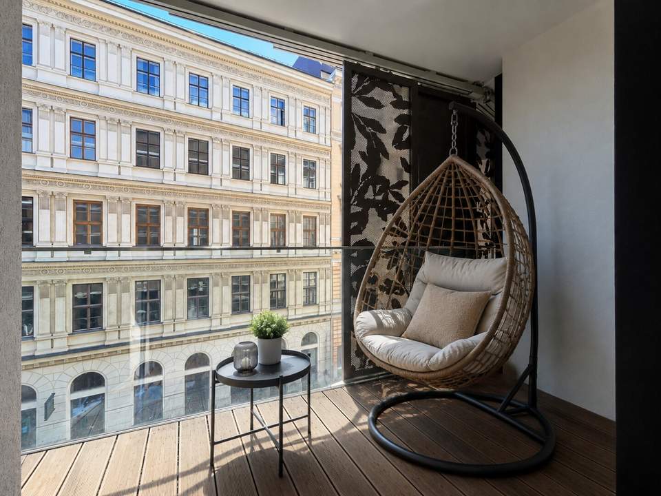 Design trifft Top-Lage | Exklusive KAYSER-Wohnung mit Loggia nahe Donaukanal und Schottentring (U2,U4)