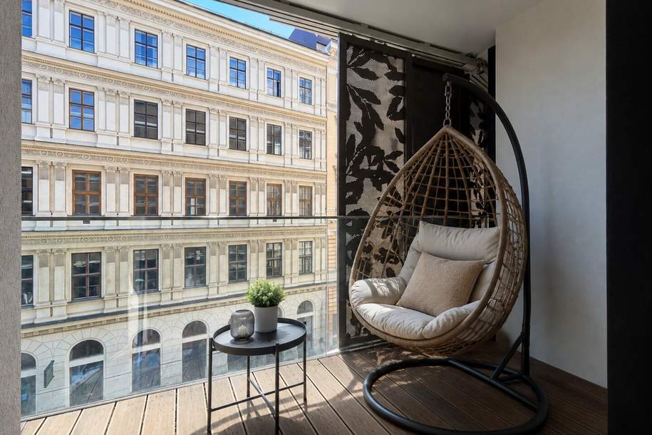 Design trifft Top-Lage | Exklusive KAYSER-Wohnung mit Loggia nahe Donaukanal und Schottentring (U2,U4), Wohnung-kauf, 679.000,€, 1010 Wien 1., Innere Stadt