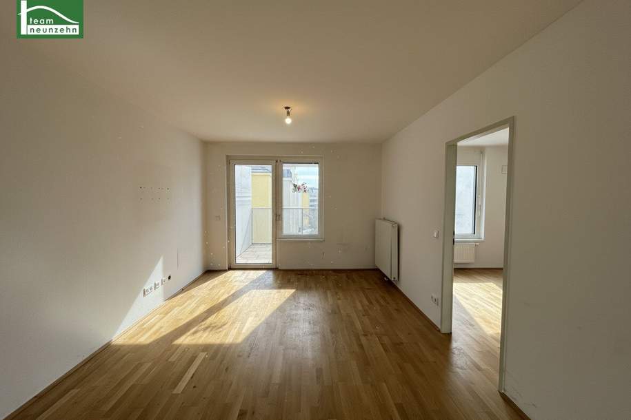 Moderne Wohnung mit großem Balkon entlang Prager Straße! Straßenbahn, S-Bahn und viele Geschäfte in der Umgebung!, Wohnung-miete, 898,00,€, 1210 Wien 21., Floridsdorf