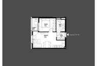 Moderne 2-Zimmer-Wohnung mit Loggia