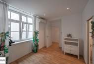 Ab 15.7.26: ruhig gelegene und modern ausgestattete Altbau-Wohnung mit hofseitiger Loggia