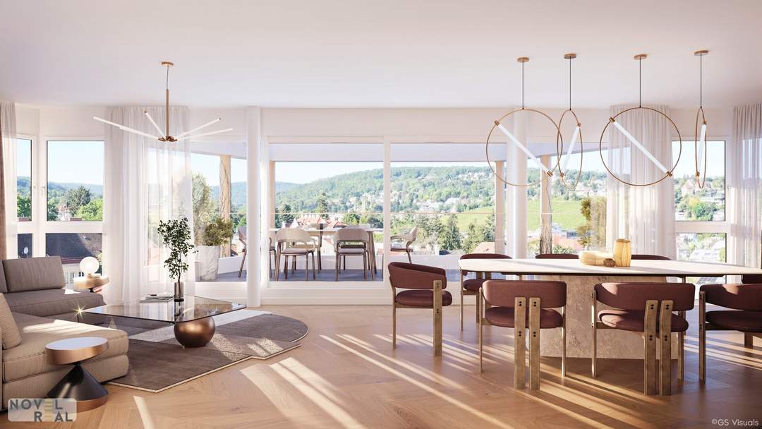 REPRÄSENTATIVE 3-ZIMMER-WOHNUNG MIT BALKON & TERRASSE!