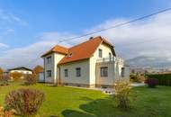 Großzügiges, gemütliches Einfamilienhaus mit Gartenparadies und Weitblick in Wolfsberg
