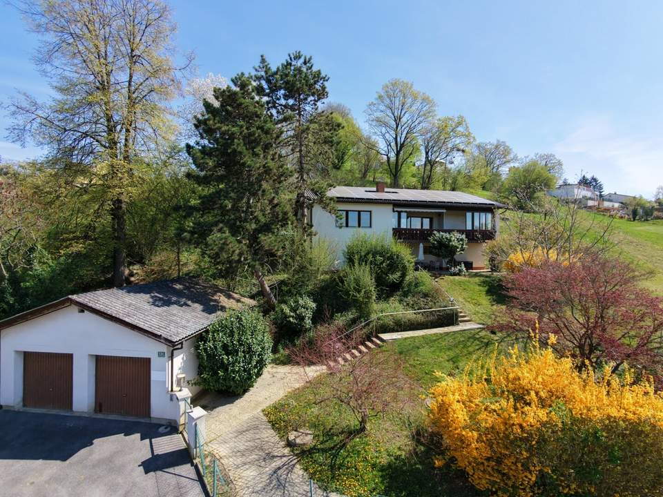 Unverbaubarer Panoramablick am Gedersberg: Ihr Traumhaus mit Erweiterungspotential in TOP Lage