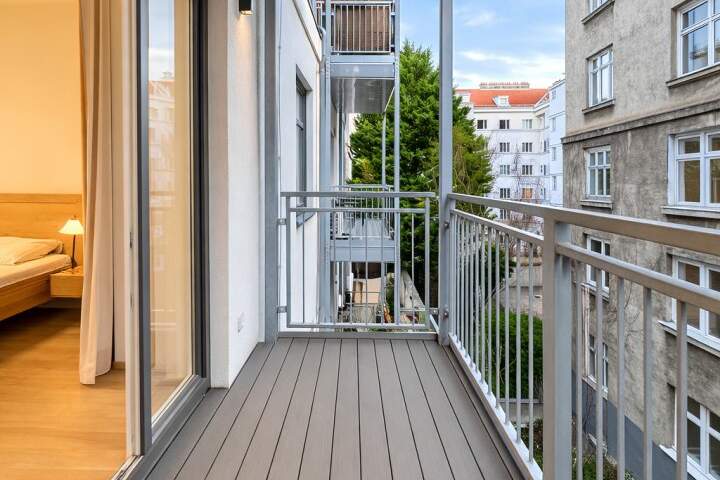 Stilvolle Balkonwohnung in Ruhelage – saniert, schlüsselfertig &amp; perfekt angebunden, Wohnung-kauf, 259.000,€, 1200 Wien 20., Brigittenau