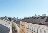 85 m² Erstbezug mit 22 m² Balkon, 3-Zimmer, direkt am Naschmarkt