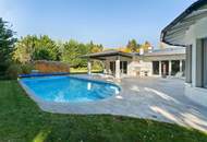 Architekten-Bungalow in Bad Fischau! Im Loftstil | Uneinsehbarer Garten | Pool und Wellnessbereich | Großzügige Garage