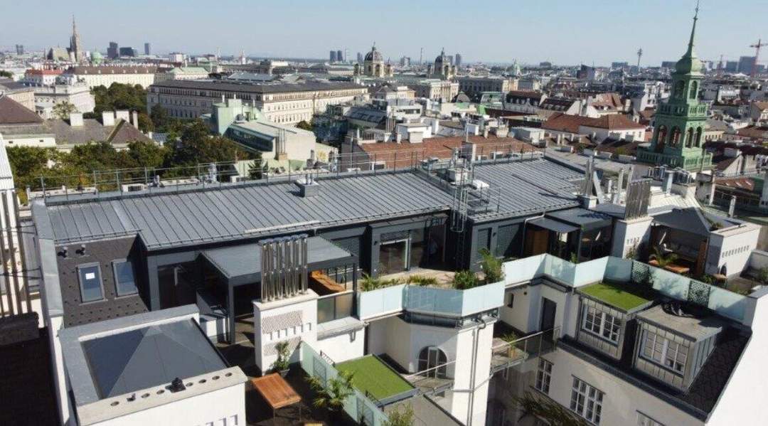 Traumhaftes Wohnen im Herzen von Wien - DG Wohnung mit 235m², Balkon, Terrassen, 4 Zimmer und Luxusausstattung!