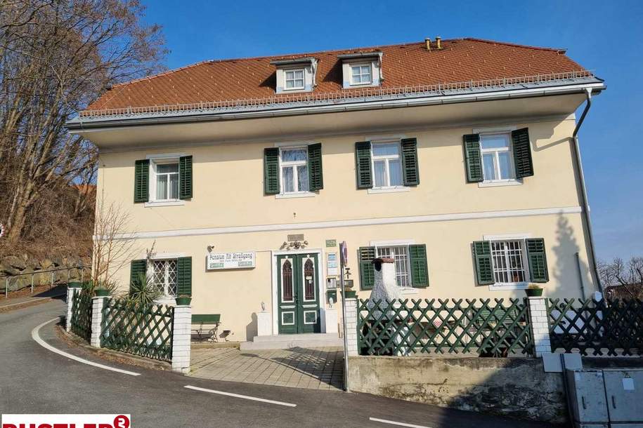Top-Potenzial für Airbnb, Pension &amp; Mitarbeiterwohnen, Gewerbeobjekt-kauf, 1.090.000,€, 8054 Graz(Stadt)