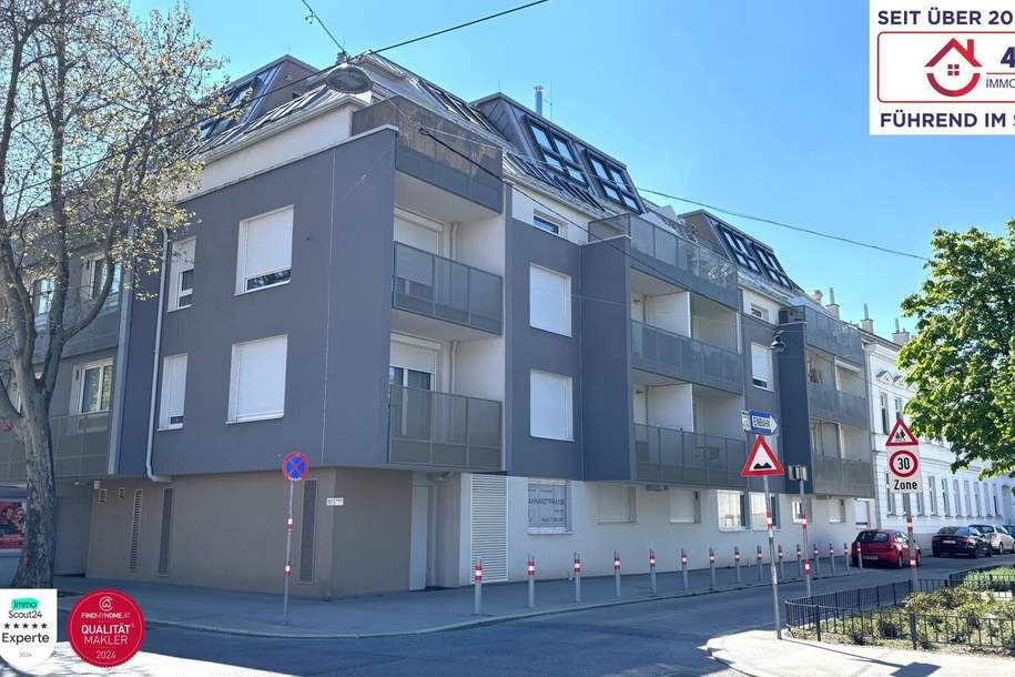 Freimietzins-Wohnung mit Terrasse in ruhiger Grünlage, Wohnung-kauf, 186.000,€, 1210 Wien 22., Donaustadt