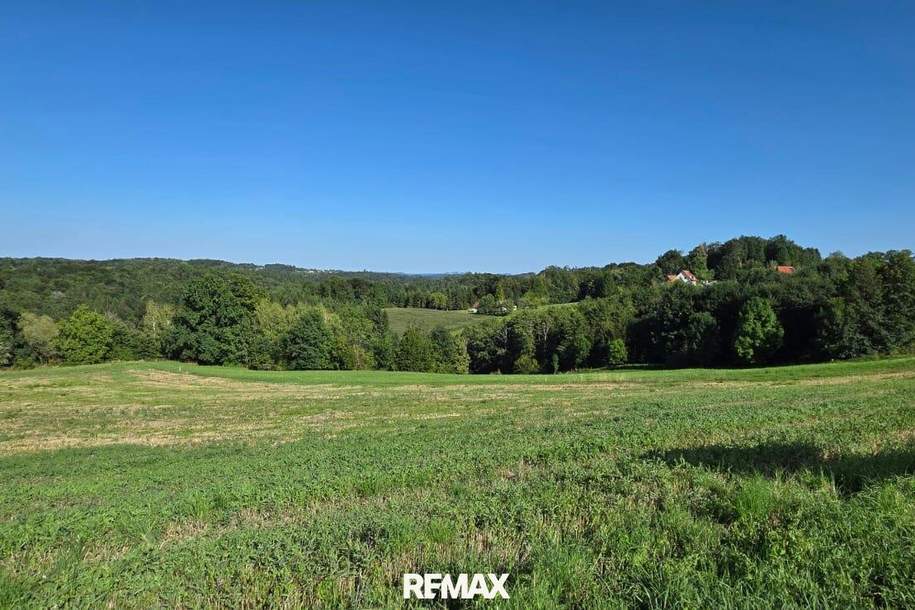 Sonniges Baugrundstück nahe Krumegg ca. 15 km von Graz!, Grund und Boden-kauf, 60.000,€, 8323 Graz-Umgebung