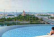 | DANUBEFLATS | PREMIUM-LIVING IM 19. STOCK MIT BALKON &amp; 5-STAR-SERVICE | ANLEGERPREIS