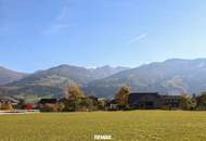 Investoren und Projektentwickler aufgepasst - Baugrundstücke in sonniger Traumlage mit 360° Bergpanorama!