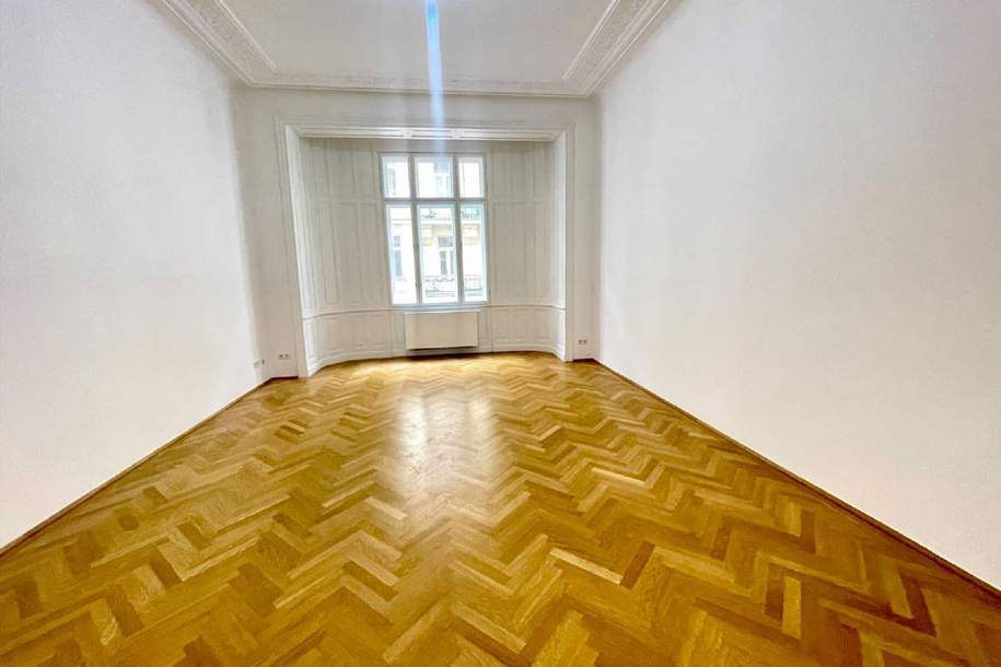 Repräsentative Altbau-Eleganz mit privatem Balkon zu mieten: Ihr neuer Kanzleisitz Nähe Luegerplatz, Gewerbeobjekt-miete, 2.849,71,€, 1010 Wien 1., Innere Stadt
