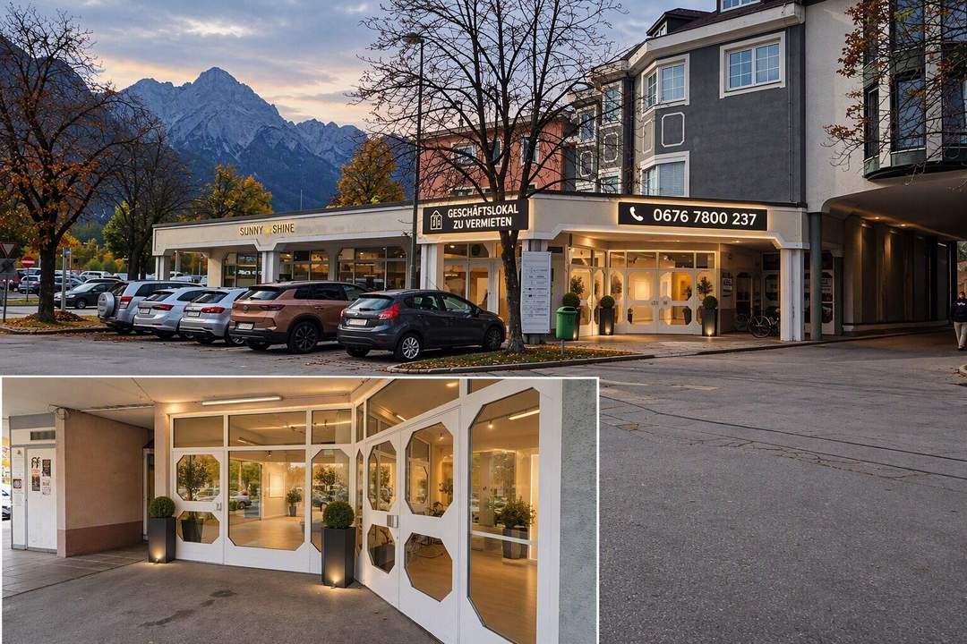 Dein neuer Unternehmensstandort am Europaplatz – flexible Geschäftsfläche in bester Frequenzlage von Lienz