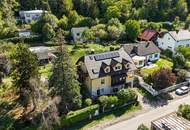 Mehrgenerationenhaus | vier Grundstücke, ca. 2.117 m² Grund, Pool, Sauna, zwei Garagen & großer Garten im Wienerwald