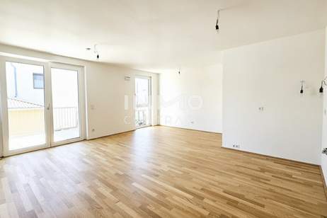 Lichtdurchflutete 3-Zimmer-Balkon-Wohnung in parkähnlicher Anlage im Erstbezug - provisionsfrei!, Wohnung-kauf, 302.400,€, 2333 Bruck an der Leitha