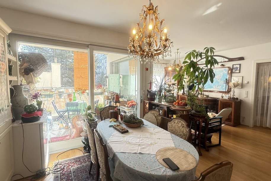Wohnen mit Urlaubsfeeling Pur direkt bei der Obere Alte Donau: 4-Zimmer mit gartenseitiger Loggia!, Wohnung-miete, 2.350,00,€, 1210 Wien 21., Floridsdorf